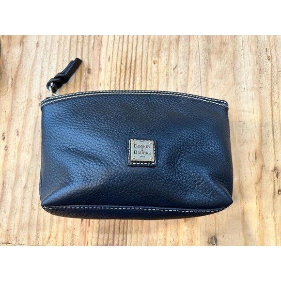 Dooney & Bourke Bags Dooney Bourke Black Pebbled Leather Makeup